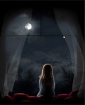 الصورة الرمزية ضوء نص القمر